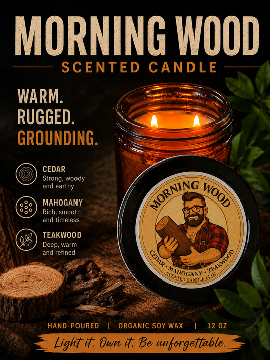 Morning Wood 12oz Scented Candle