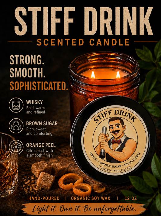 Stiff Drink 12oz Scented Candle