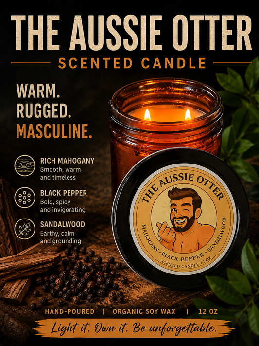 The Aussie Otter 12oz Scented Candle